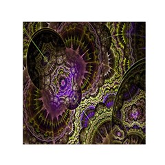 Abstract Fractal Art Design Small Satin Scarf (square) by Celenk