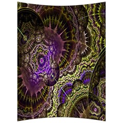 Abstract Fractal Art Design Back Support Cushion by Celenk