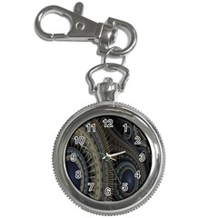 Fractal Spikes Gears Abstract Key Chain Watches by Celenk