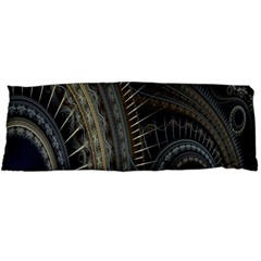 Fractal Spikes Gears Abstract Body Pillow Case Dakimakura (two Sides) by Celenk