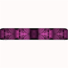 Fractal Magenta Pattern Geometry Small Bar Mats by Celenk