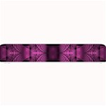 Fractal Magenta Pattern Geometry Small Bar Mats 24 x4  Bar Mat