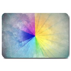 Abstract Art Modern Large Doormat  by Celenk