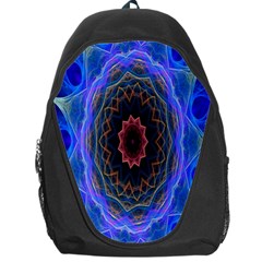 Cosmic Flower Kaleidoscope Art Backpack Bag by Celenk