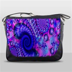 Fractal Fantasy Creative Futuristic Messenger Bags Front