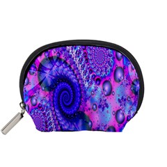 Fractal Fantasy Creative Futuristic Accessory Pouches (small)  by Celenk