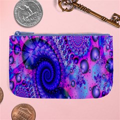 Fractal Fantasy Creative Futuristic Large Coin Purse by Celenk