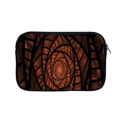 Fractal Red Brown Glass Fantasy Apple Macbook Pro 13  Zipper Case by Celenk