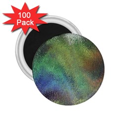 Frosted Glass Background Psychedelic 2 25  Magnets (100 Pack)  by Celenk