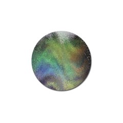 Frosted Glass Background Psychedelic Golf Ball Marker by Celenk