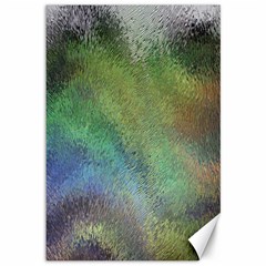 Frosted Glass Background Psychedelic Canvas 12  X 18   by Celenk