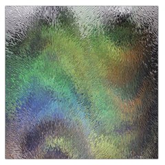 Frosted Glass Background Psychedelic Large Satin Scarf (square) by Celenk