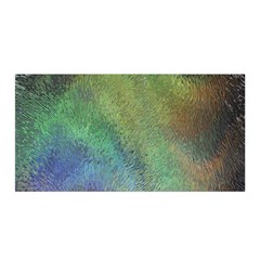 Frosted Glass Background Psychedelic Satin Wrap by Celenk