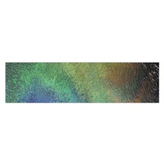 Frosted Glass Background Psychedelic Satin Scarf (oblong) by Celenk