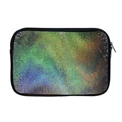 Frosted Glass Background Psychedelic Apple Macbook Pro 17  Zipper Case by Celenk