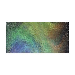 Frosted Glass Background Psychedelic Yoga Headband by Celenk