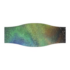 Frosted Glass Background Psychedelic Stretchable Headband by Celenk