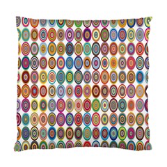 Decorative Ornamental Concentric Standard Cushion Case (one Side) by Celenk