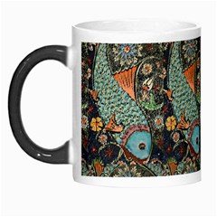 Pattern Background Fish Wallpaper Morph Mugs by Celenk