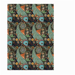 Pattern Background Fish Wallpaper Large Garden Flag (two Sides) by Celenk