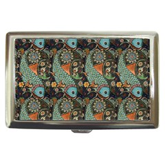 Pattern Background Fish Wallpaper Cigarette Money Cases by Celenk