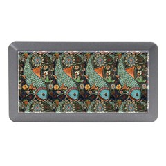 Pattern Background Fish Wallpaper Memory Card Reader (mini) by Celenk