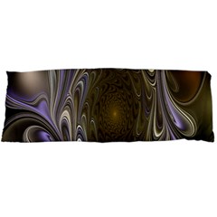 Fractal Waves Whirls Modern Body Pillow Case Dakimakura (two Sides) by Celenk