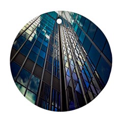 Architecture Skyscraper Ornament (round)