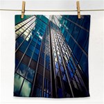 Architecture Skyscraper Face Towel Front