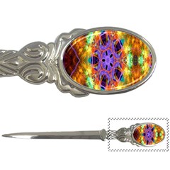 Kaleidoscope Pattern Ornament Letter Openers by Celenk