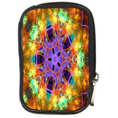 Kaleidoscope Pattern Ornament Compact Camera Cases by Celenk