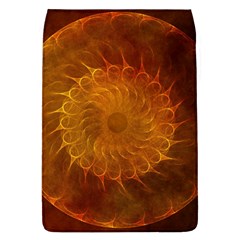 Orange Warm Hues Fractal Chaos Flap Covers (l)  by Celenk