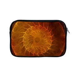 Orange Warm Hues Fractal Chaos Apple Macbook Pro 13  Zipper Case by Celenk