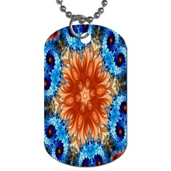 Alchemy Kaleidoscope Pattern Dog Tag (one Side) by Celenk