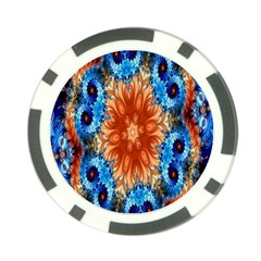 Alchemy Kaleidoscope Pattern Poker Chip Card Guard (10 Pack) by Celenk