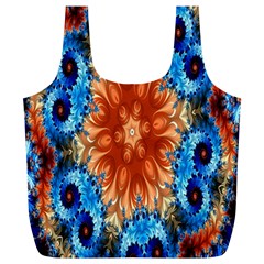 Alchemy Kaleidoscope Pattern Full Print Recycle Bags (l)  by Celenk