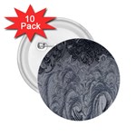 Abstract Art Decoration Design 2.25  Buttons (10 pack)  Front