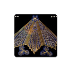 Deco Fan Square Magnet by DeneWestUK