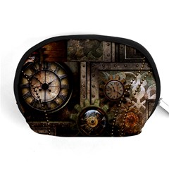 Steampunk, Wonderful Clockwork With Gears Accessory Pouches (medium)  by FantasyWorld7