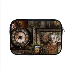 Steampunk, Wonderful Clockwork With Gears Apple Macbook Pro 15  Zipper Case by FantasyWorld7