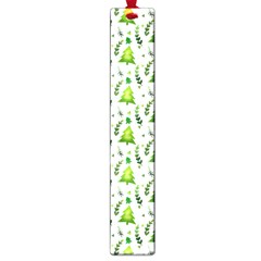 Watercolor Christmas Tree Large Book Marks by patternstudio