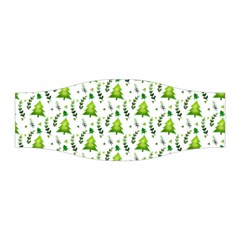 Watercolor Christmas Tree Stretchable Headband by patternstudio