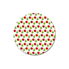 Watercolor Ornaments Magnet 3  (round) by patternstudio