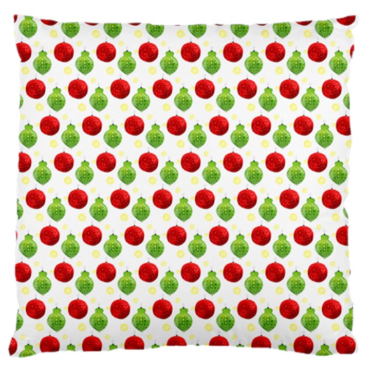 Watercolor Ornaments Standard Flano Cushion Case (Two Sides)