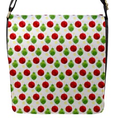 Watercolor Ornaments Flap Messenger Bag (s) by patternstudio