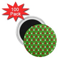 Christmas Tree 1 75  Magnets (100 Pack)  by patternstudio