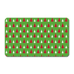 Christmas Tree Magnet (rectangular) by patternstudio