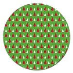 Christmas Tree Magnet 5  (Round) Front