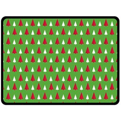 Christmas Tree Fleece Blanket (large)  by patternstudio