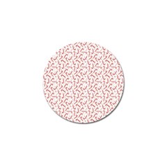 Candy Cane Golf Ball Marker by patternstudio